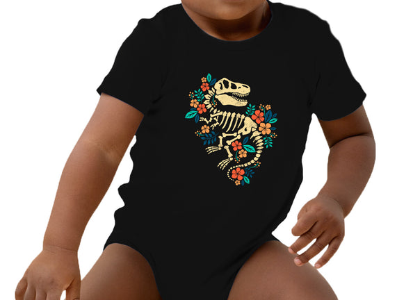 Flowered Dinosaur Fossil