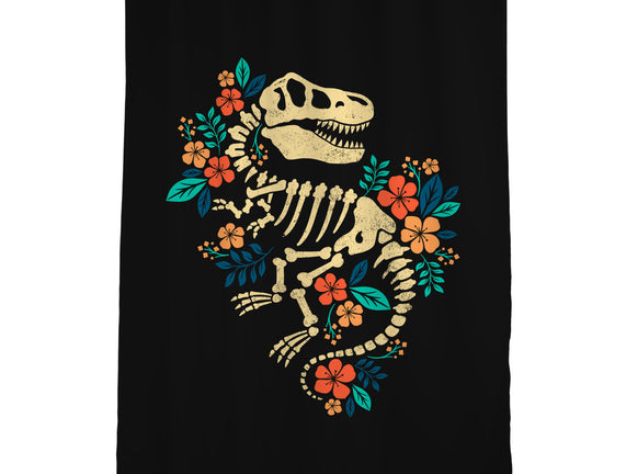 Flowered Dinosaur Fossil