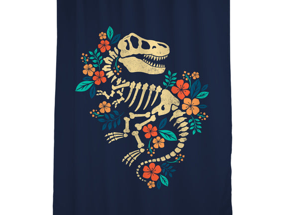 Flowered Dinosaur Fossil