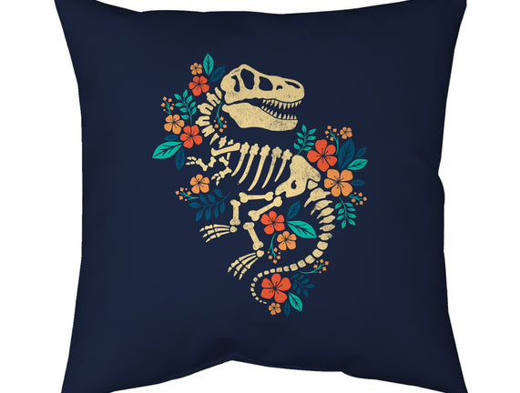 Flowered Dinosaur Fossil