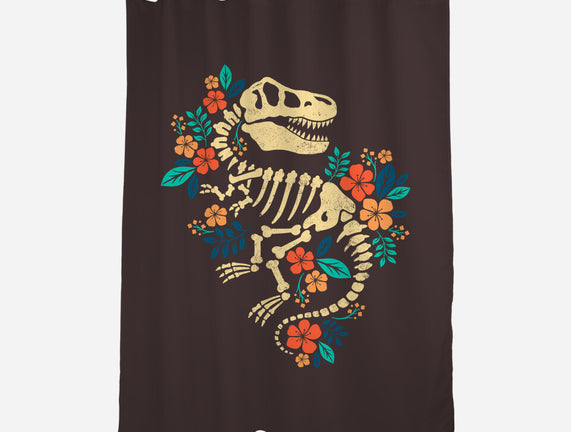 Flowered Dinosaur Fossil