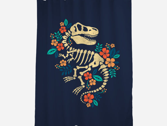 Flowered Dinosaur Fossil