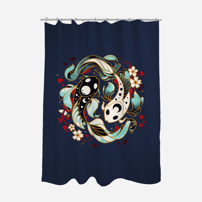 Aquatic Harmony-none polyester shower curtain-Snouleaf