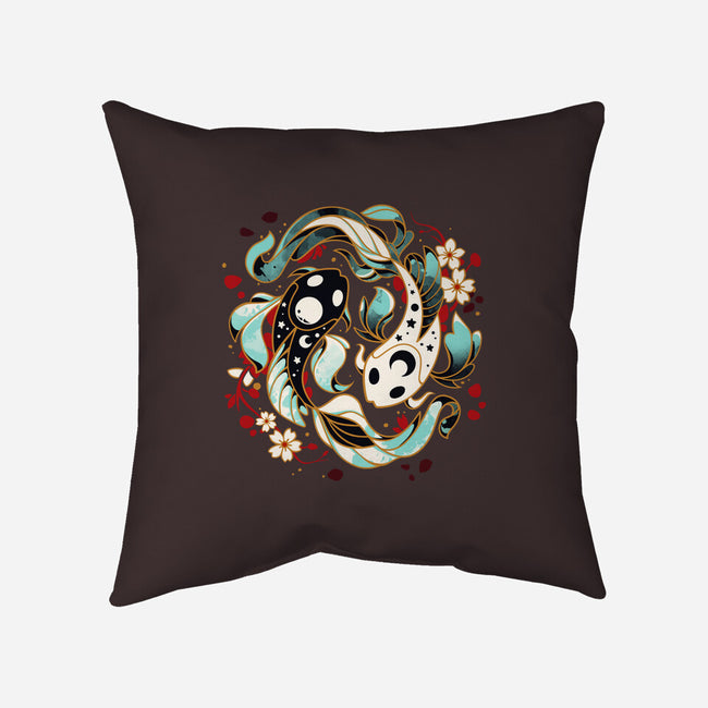 Aquatic Harmony-none removable cover throw pillow-Snouleaf