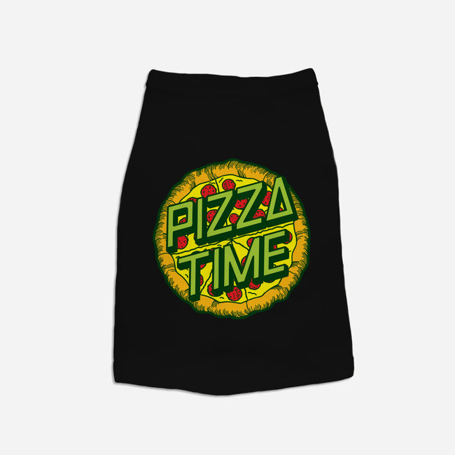 Cowabunga! It's Pizza Time!-cat basic pet tank-dalethesk8er