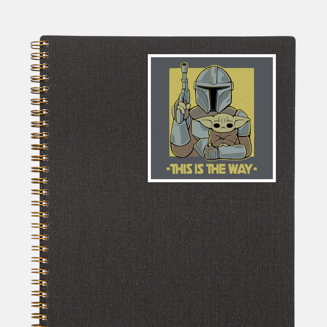 The Way-none glossy sticker-xMorfina