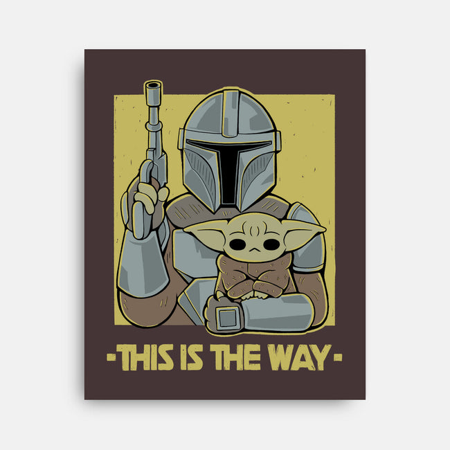 The Way-none stretched canvas-xMorfina