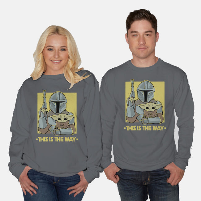 The Way-unisex crew neck sweatshirt-xMorfina