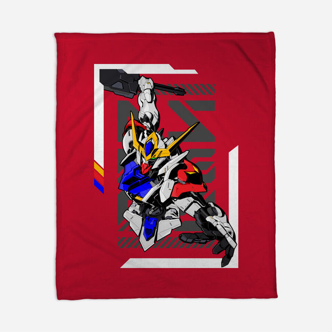 Gundam Barbatos Lupus-none fleece blanket-Pakyu Pashion