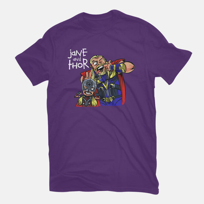 Jane And Thor-mens basic tee-zascanauta