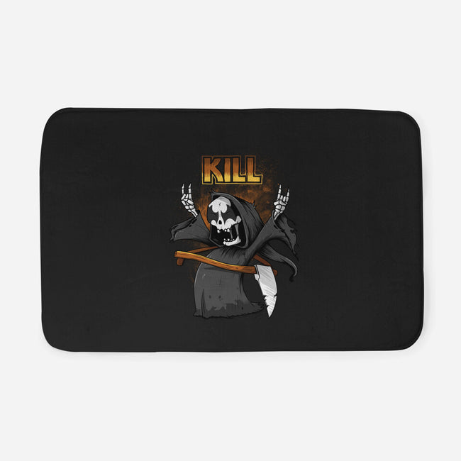 Kiss And Death-none memory foam bath mat-ducfrench