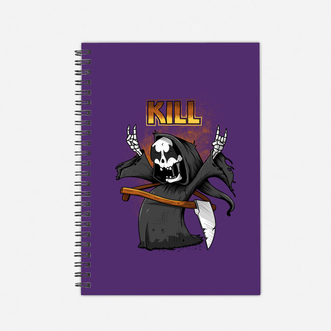 Kiss And Death-none dot grid notebook-ducfrench