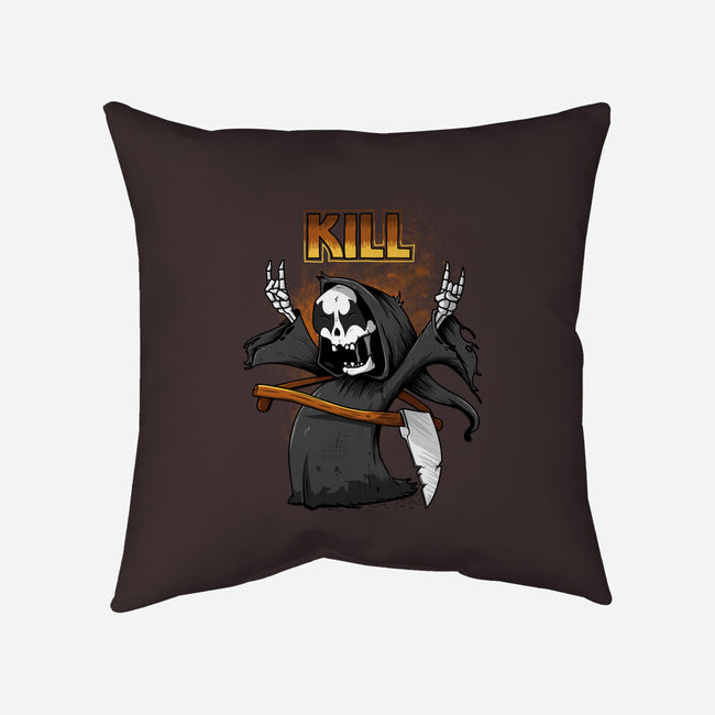 Kiss And Death-none removable cover throw pillow-ducfrench