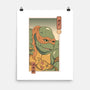 Orange Kame Ninja-none matte poster-vp021