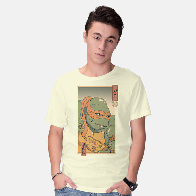 Orange Kame Ninja-mens basic tee-vp021