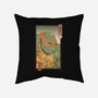 Orange Kame Ninja-none removable cover w insert throw pillow-vp021