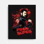 F Supes-none stretched canvas-Conjura Geek