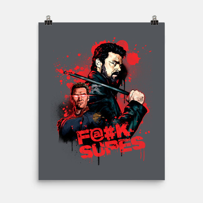 F Supes-none matte poster-Conjura Geek