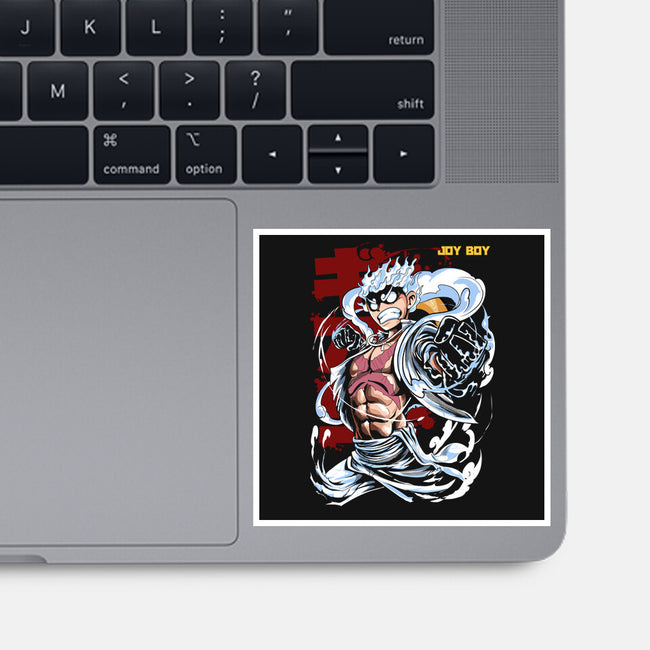 Joy Boy Over Power-none glossy sticker-Nihon Bunka