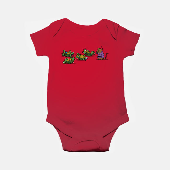 Turtle Training-baby basic onesie-Boggs Nicolas