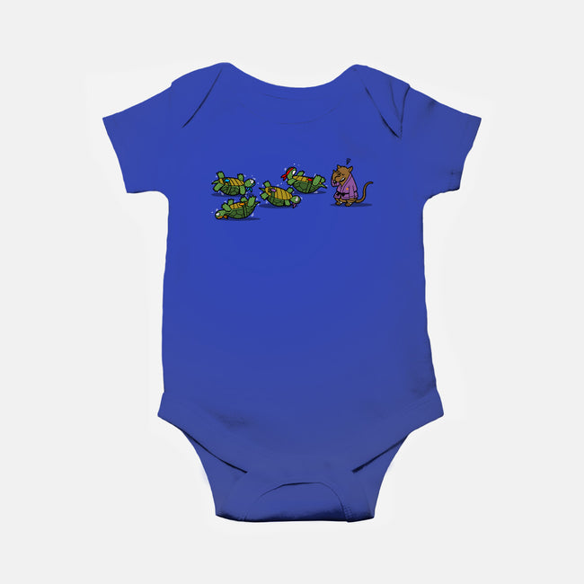 Turtle Training-baby basic onesie-Boggs Nicolas