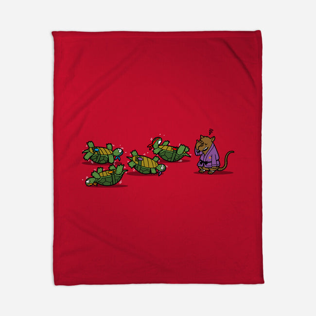 Turtle Training-none fleece blanket-Boggs Nicolas