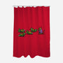 Turtle Training-none polyester shower curtain-Boggs Nicolas