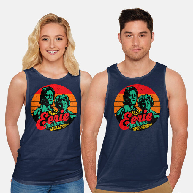 The Center Of Weirdness-unisex basic tank-daobiwan