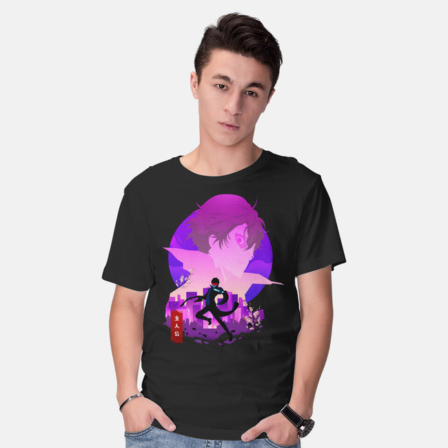 The Phantom Protagonist-mens basic tee-bellahoang