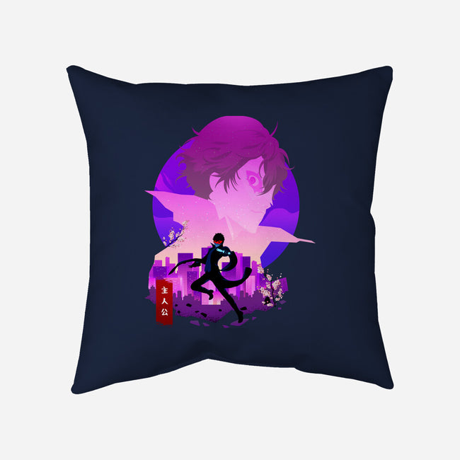 The Phantom Protagonist-none removable cover w insert throw pillow-bellahoang