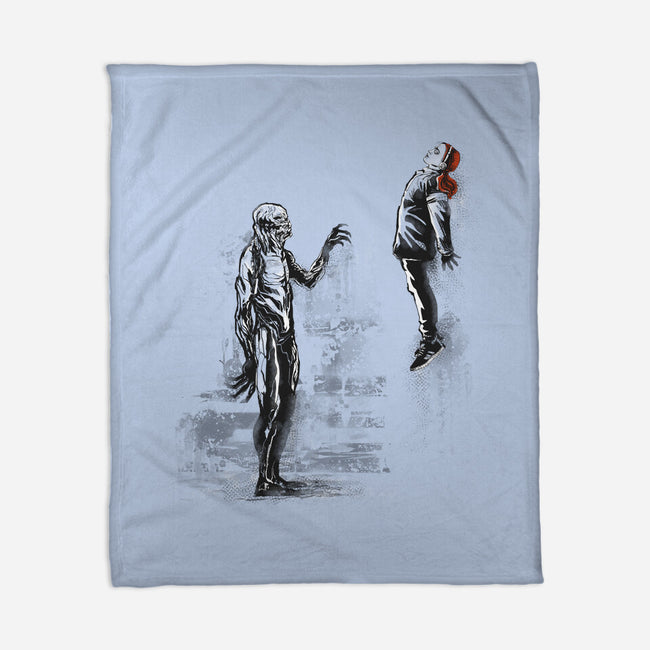 Stranger Wall-none fleece blanket-zascanauta
