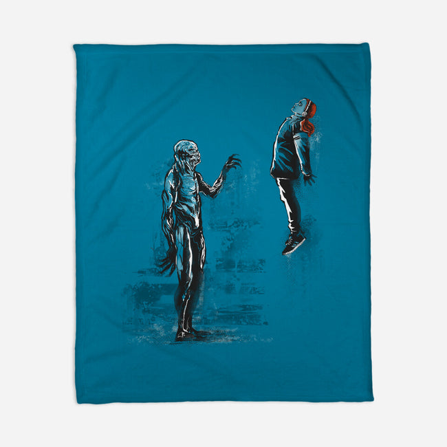 Stranger Wall-none fleece blanket-zascanauta