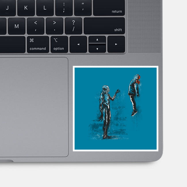 Stranger Wall-none glossy sticker-zascanauta