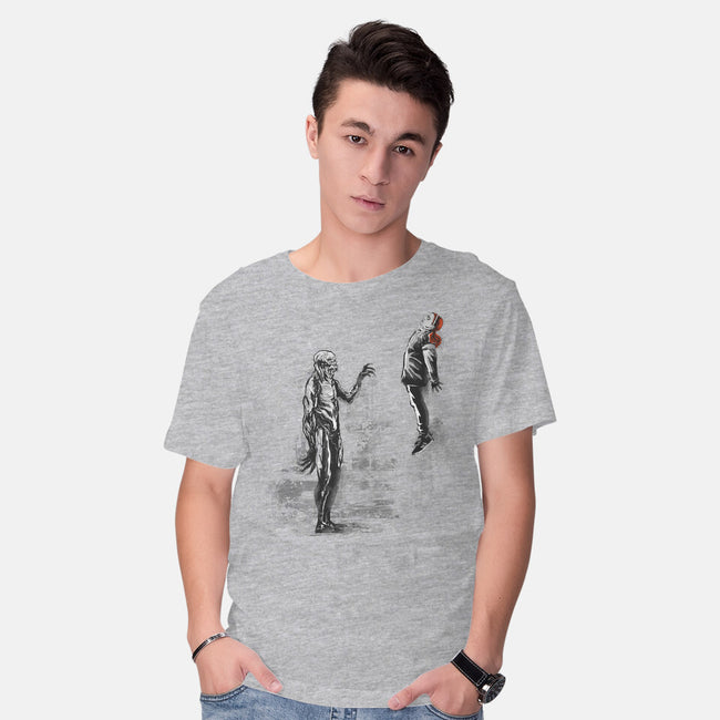Stranger Wall-mens basic tee-zascanauta