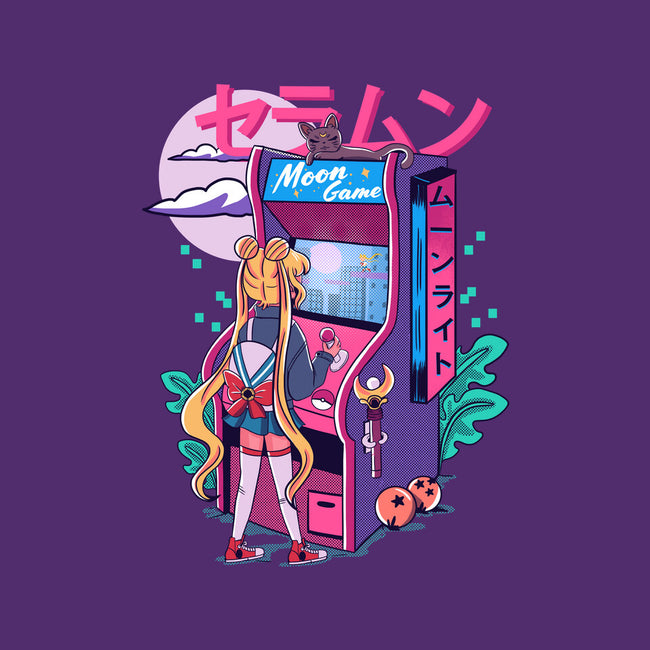 Moon Game-mens basic tee-Conjura Geek