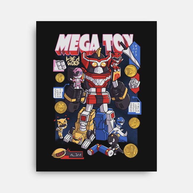 Mega Toy-none stretched canvas-Conjura Geek