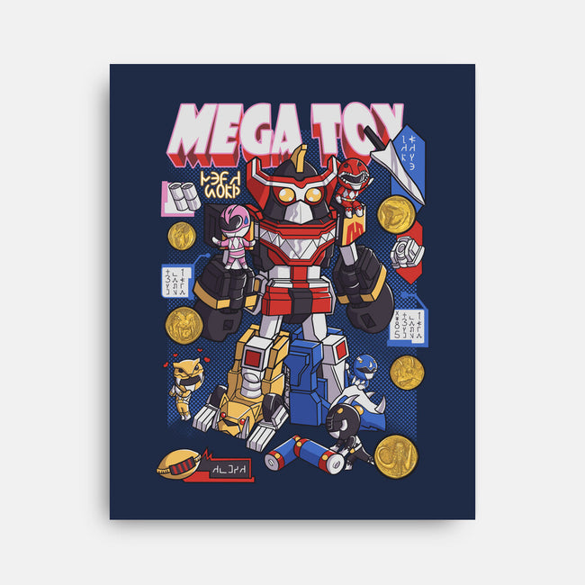 Mega Toy-none stretched canvas-Conjura Geek