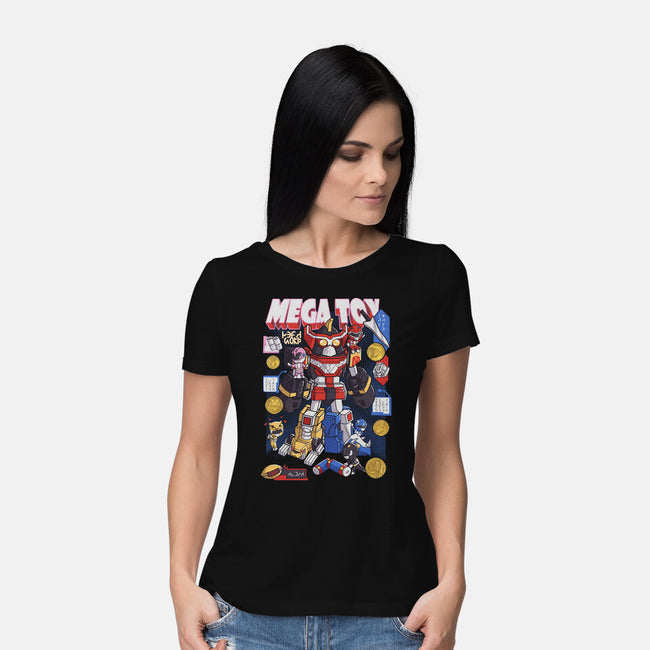 Mega Toy-womens basic tee-Conjura Geek