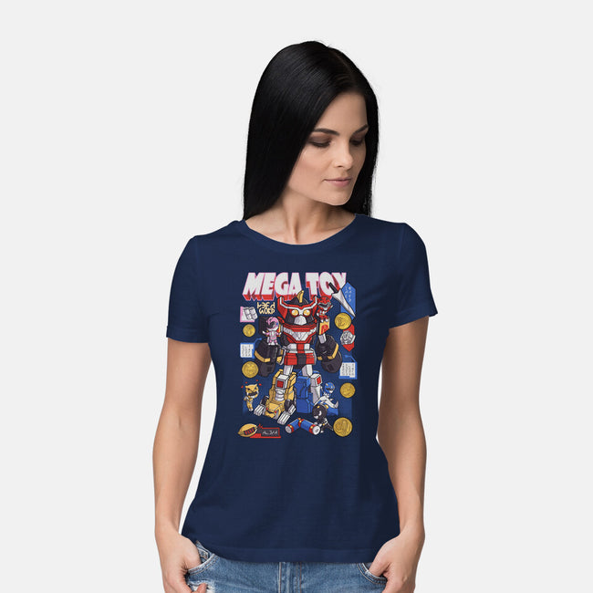 Mega Toy-womens basic tee-Conjura Geek