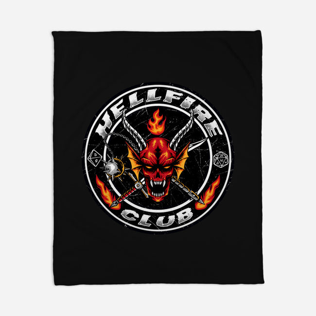 Hellfire Badge-none fleece blanket-spoilerinc