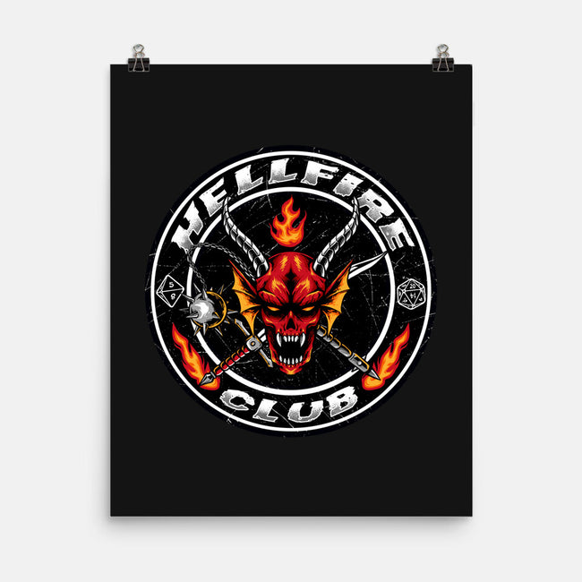 Hellfire Badge-none matte poster-spoilerinc