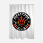 Hellfire Badge-none polyester shower curtain-spoilerinc