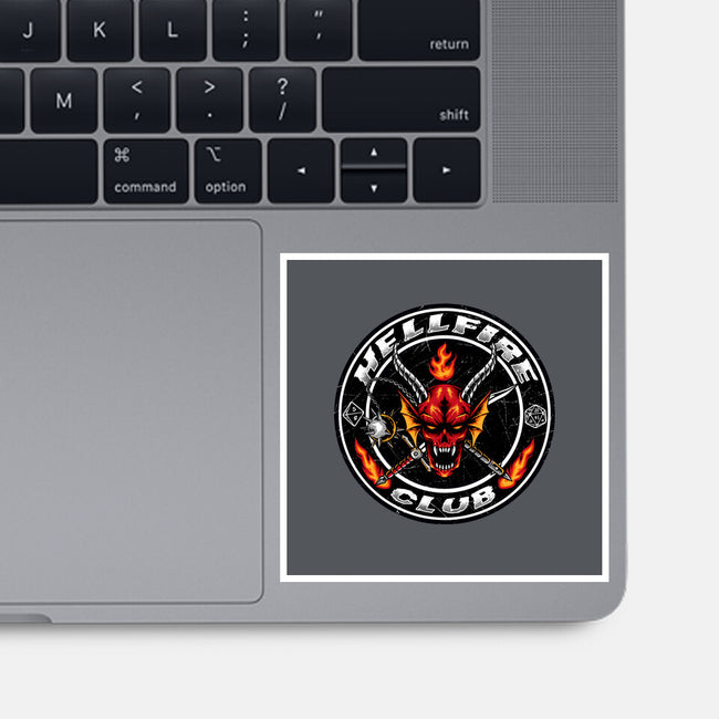 Hellfire Badge-none glossy sticker-spoilerinc
