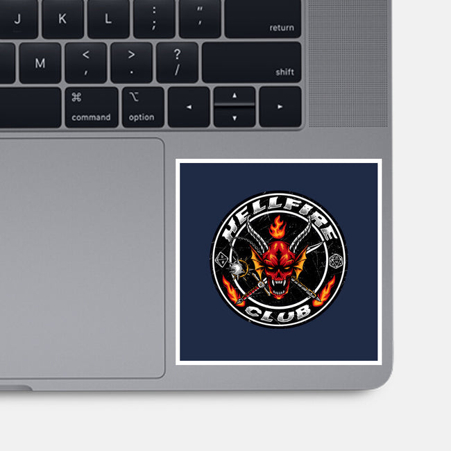 Hellfire Badge-none glossy sticker-spoilerinc