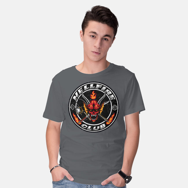 Hellfire Badge-mens basic tee-spoilerinc