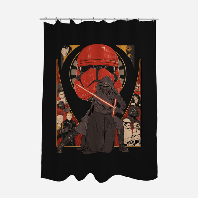 First Order-none polyester shower curtain-leepianti