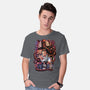 Inverted World-mens basic tee-Conjura Geek