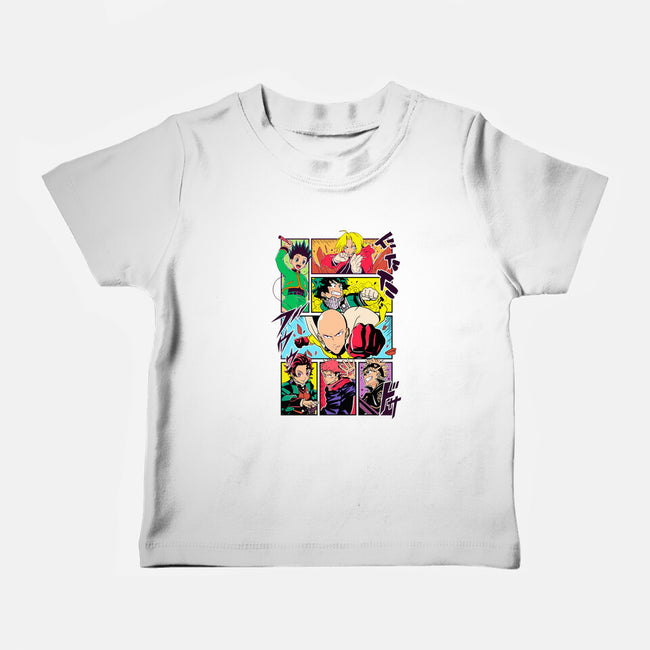 Shonen Characters-baby basic tee-Bellades