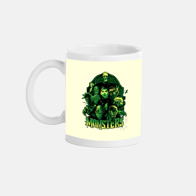 Monsters-none glossy mug-Conjura Geek
