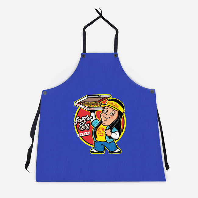 Pizza Boy-unisex kitchen apron-Olipop